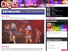 Tablet Screenshot of circusclub.eu